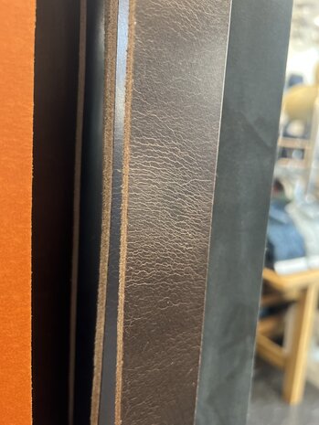 Bline Echt lederen 4 cm riem 41480