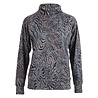 Enjoy Sweater col allover print 183318 Enjoy Sweater col allover print 183318