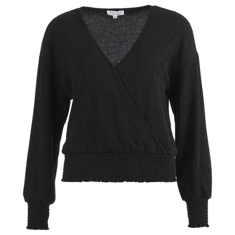 Enjoy Blouse v-hals allover print 415153 Enjoy Blouse v-hals allover print 415153