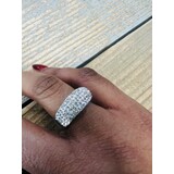 Moda Ring met steentjes S590