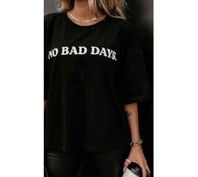 Estee Brown T-Shirt loose fit "no bad days"2206 Estee Brown T-Shirt loose fit "no bad days"2206