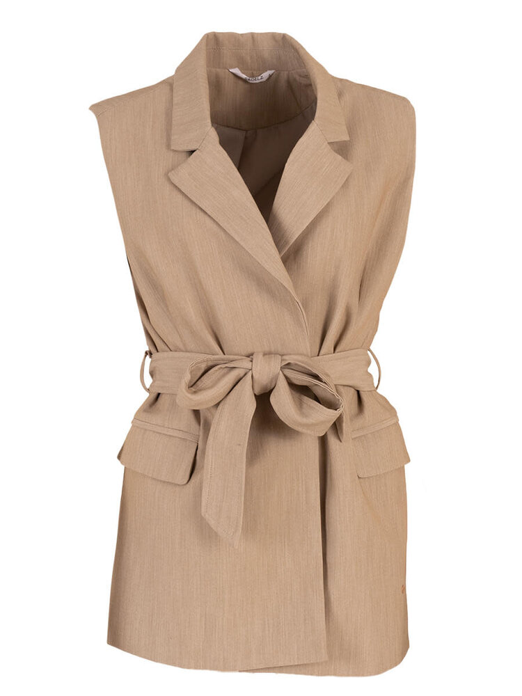 Rebelz Gilet lang met band Beau 1882 Rebelz Gilet lang met band Beau 1882