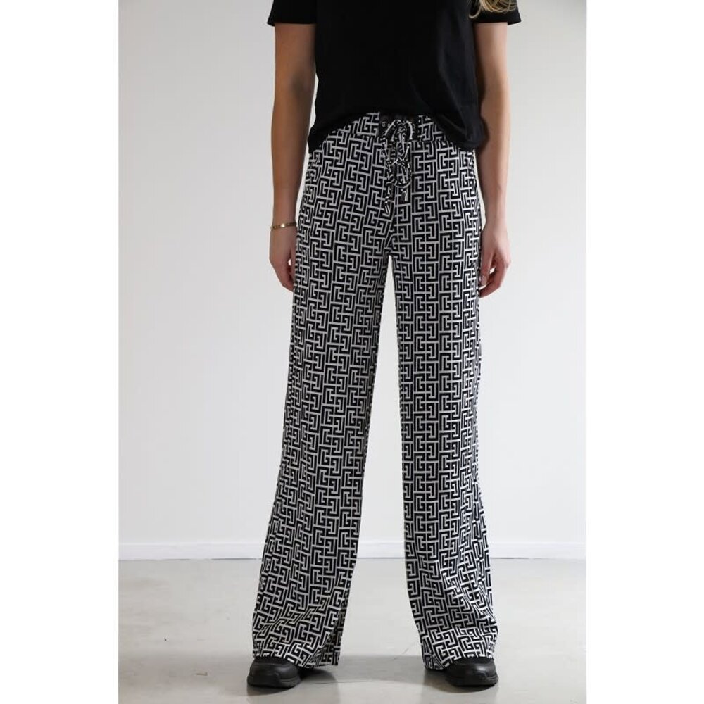 New Star Wide leg broek Dorian-001