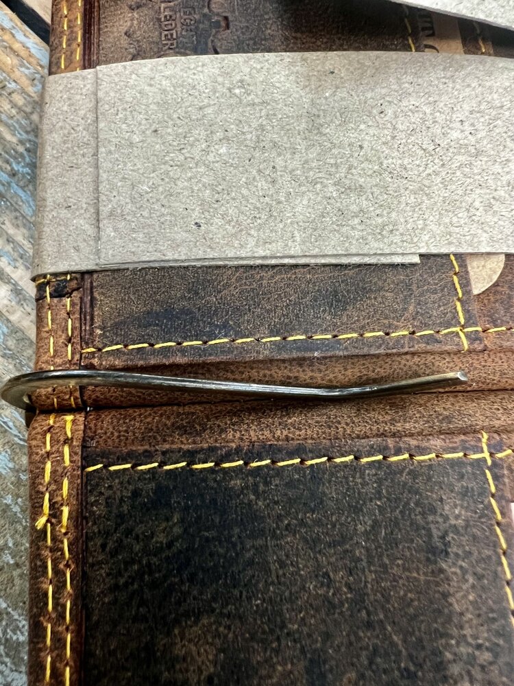 Echt lederen portemonnnee 11