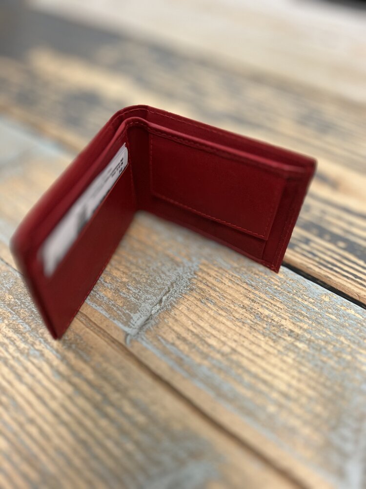 Echt lederen kleine portemonnee 840