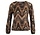 Blouson allover print lurex 501475
