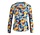 Blouse lm allover print 127122