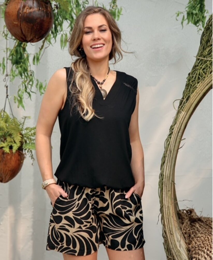 Enjoy Short allover print 155261 Enjoy Short allover print 155261