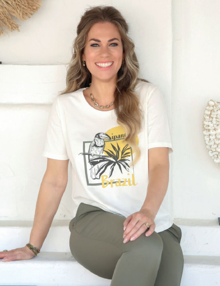 Enjoy T-Shirt km Ipanema print 155279 Enjoy T-Shirt km Ipanema print 155279