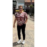 Enjoy Shirt ballon mouw Ikat print 183895 Enjoy Shirt ballon mouw Ikat print 183895