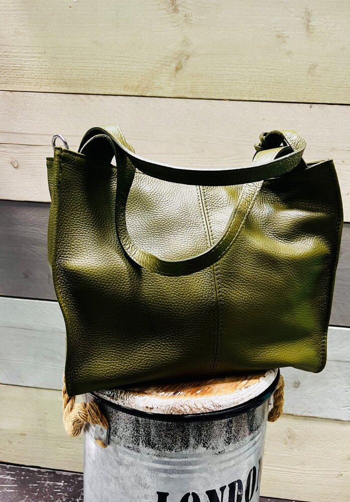 Echt lederen tas Chaan