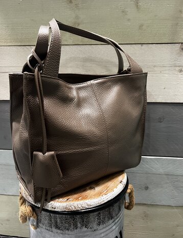 Echt lederen tas Chaan