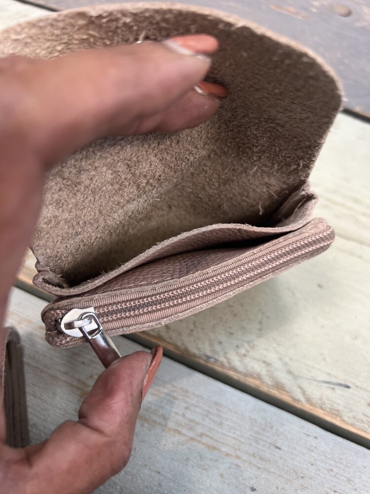 Echt lederen portemonnee Dayshan Echt lederen portemonnee Dayshan