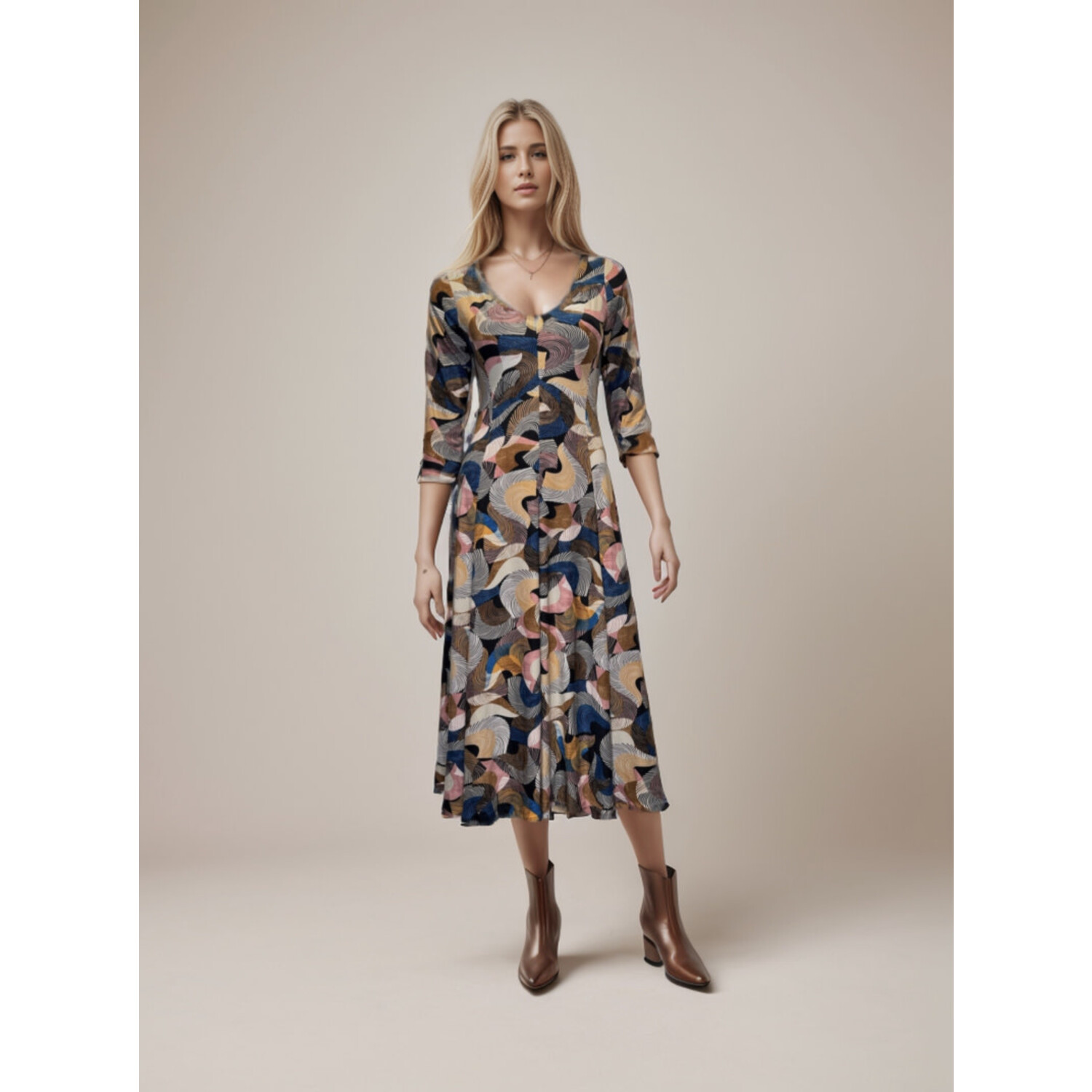 Jurk midi lengte hotsell