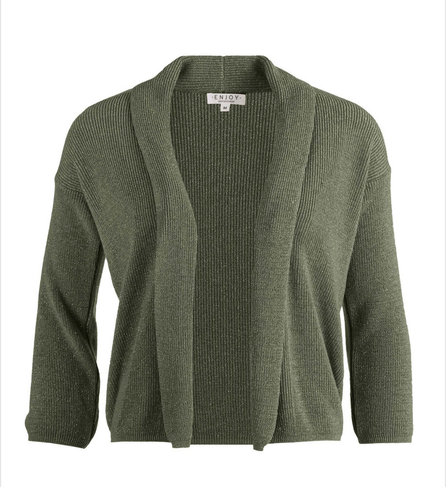 Enjoy Vest 3/4 mouw Lurex 506781 Enjoy Vest 3/4 mouw Lurex 506781