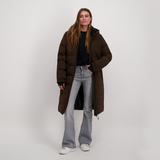 Cars Jeans Winterjas lang cap.Fenka Cars Jeans Winterjas lang cap.Fenka