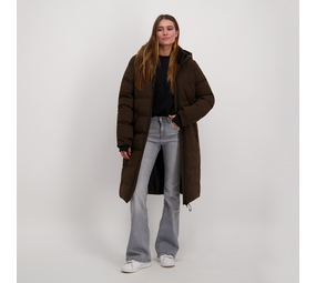 Cars Jeans Winterjas lang cap.Fenka Cars Jeans Winterjas lang cap.Fenka