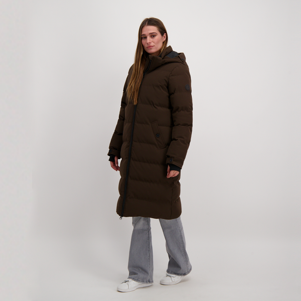 Cars Jeans Winterjas lang cap.Fenka Cars Jeans Winterjas lang cap.Fenka