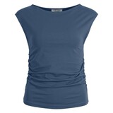 Enjoy Uni shirt mouwloos plooitjes 183204 Enjoy Uni shirt mouwloos plooitjes 183204