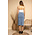 Denim rok zij split ravel BW052