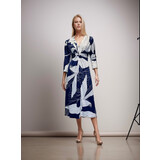 Joys Jurk knot midi lengte 1636-27 Joys Jurk knot midi lengte 1636-27