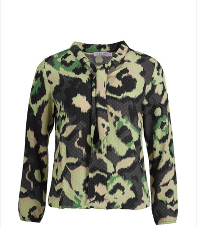 Enjoy Blouse lm allover print 882590 Enjoy Blouse lm allover print 882590