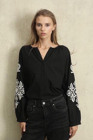 Musy Muse Blouse borduur 2263