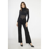 Denim wide leg stretch 2405