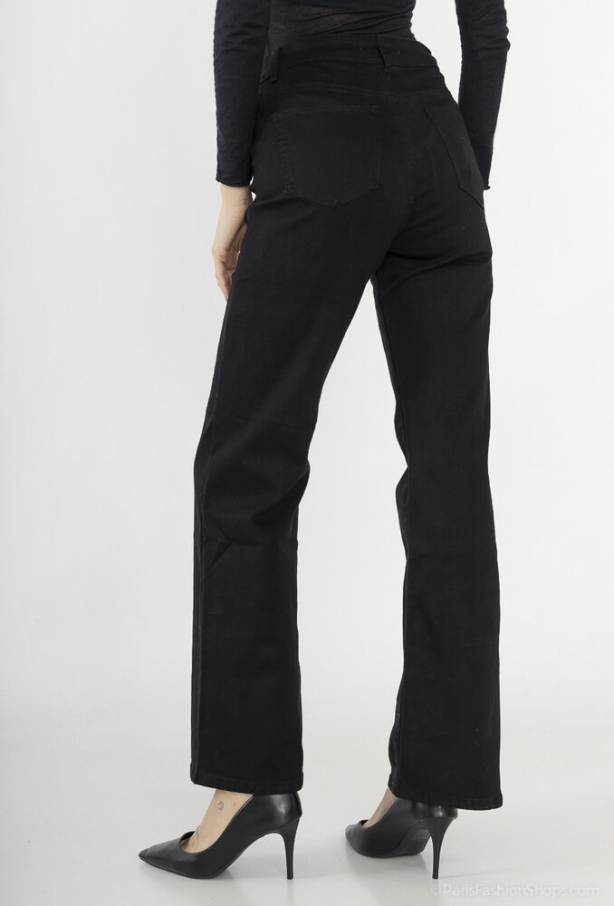 Denim wide leg stretch 2405