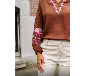 Rebelz Blouse borderie 13164-Eva Rebelz Blouse borderie 13164-Eva