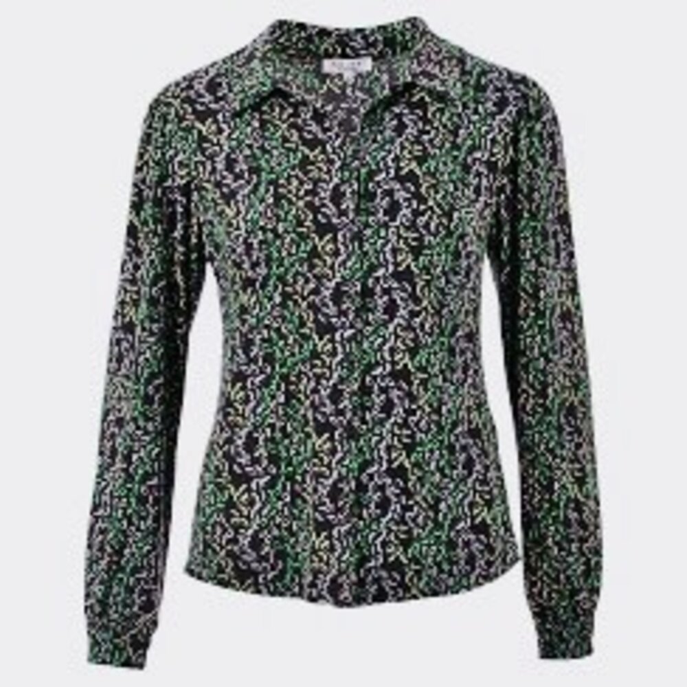 Enjoy Blouse lm allover print 127409 Enjoy Blouse lm allover print 127409