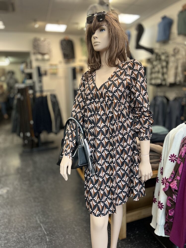 Princesse Nomade Jurk kort v-hals 24HRI13 Princesse Nomade Jurk kort v-hals 24HRI13