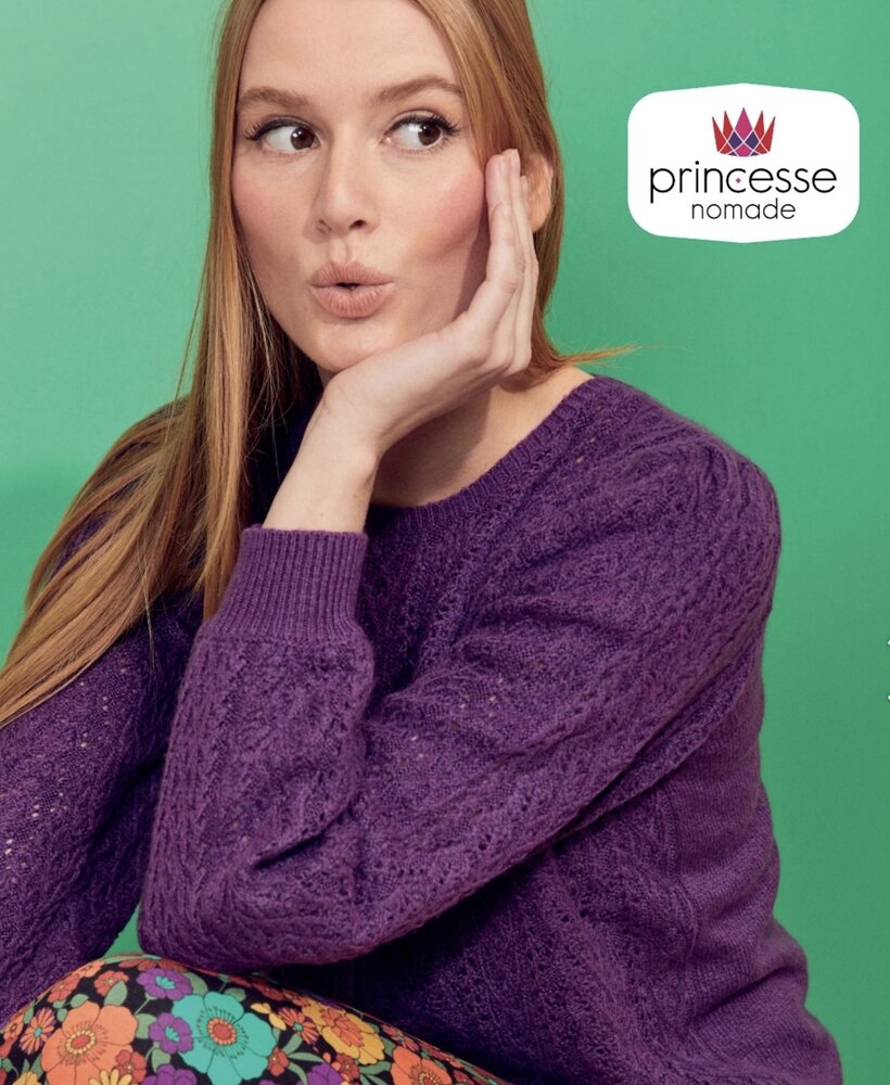 Princesse Nomade Pull ronde hals 24HPI25 Princesse Nomade Pull ronde hals 24HPI25