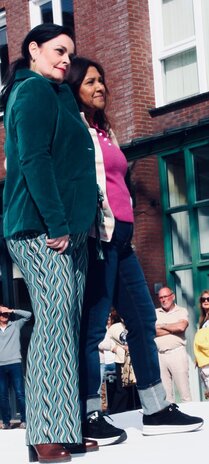 Lalamour Broek loose fit Sue 24119 Lalamour Broek loose fit Sue 24119