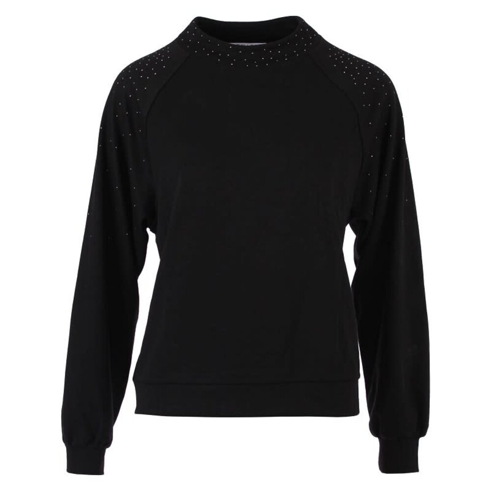 Enjoy Sweater turtle strass 186475 Enjoy Sweater turtle strass 186475