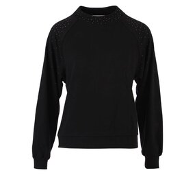 Enjoy Sweater turtle strass 186475 Enjoy Sweater turtle strass 186475