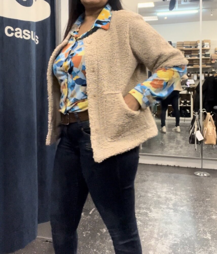 Enjoy Teddy jasje halve mouw 183563