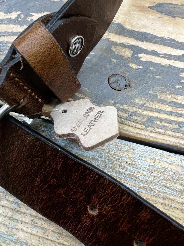 Letherfox Echt lederen riem 5034