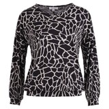 Enjoy Blouson rh Allover print 475130 Enjoy Blouson rh Allover print 475130