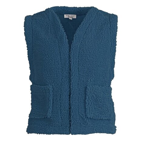 Enjoy Gilet teddy kort 418889