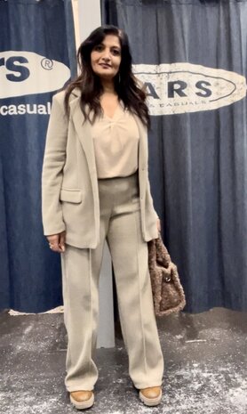 Esvivid Wide leg rib broek 7725