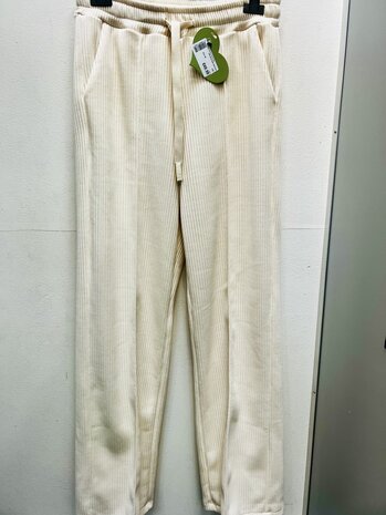 Esvivid Wide leg rib broek 7725