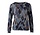 Sweater cozy grafische print 155850