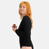 Bamboo Basics T-Shirt lm v-hals Liv Bamboo Basics T-Shirt lm v-hals Liv