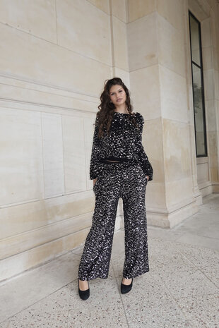 L esstiel Party pants velvet pailletten 2437 L esstiel Party pants velvet pailletten 2437