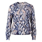 Enjoy Blouson lange mouw aop 186686 Enjoy Blouson lange mouw aop 186686