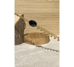 Missra Ketting ovaal steentje 3115820 Missra Ketting ovaal steentje 3115820