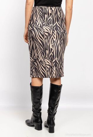 Unika Suede rok dieren print 2875-9 Unika Suede rok dieren print 2875-9