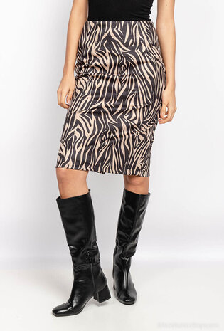 Unika Suede rok dieren print 2875-9 Unika Suede rok dieren print 2875-9