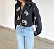 Blouse paisley print borduur 9022 Blouse paisley print borduur 9022